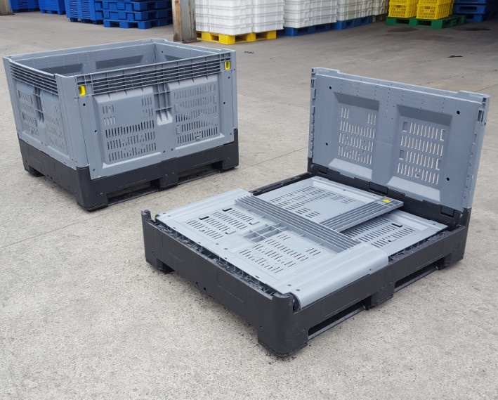 Air Circulation Foldable Pallet Bin with low cost
