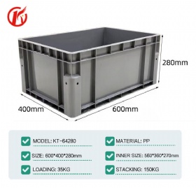 Multi-Purpose EU Crate Stackable Crate