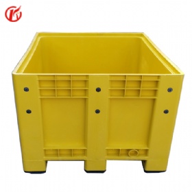 Different Color Solid Plastic Pallet Container with low price