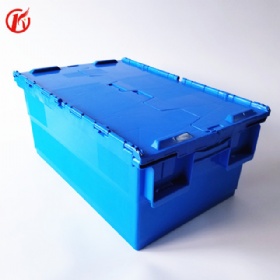 Plastic Attached Lid Totes Providers with low cost