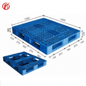 6 Runners Plastic Pallet for storage