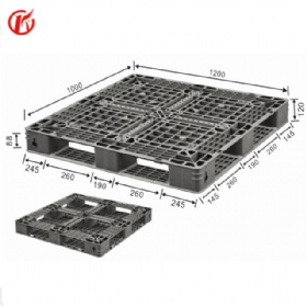 Black Color Export Plastic Pallet with low price