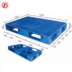 Single Face Export Plastic Pallet with low price